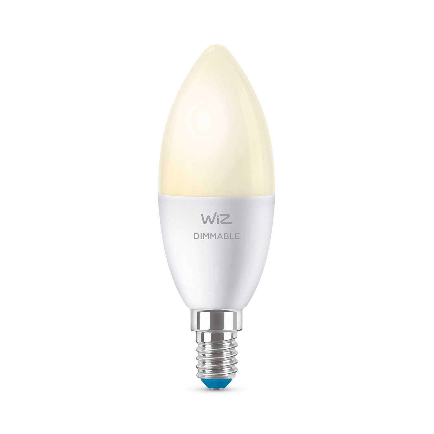 

Умная лампочка WiZ Wi-Fi BLE 40 Вт C37E14927DIM1PF/6