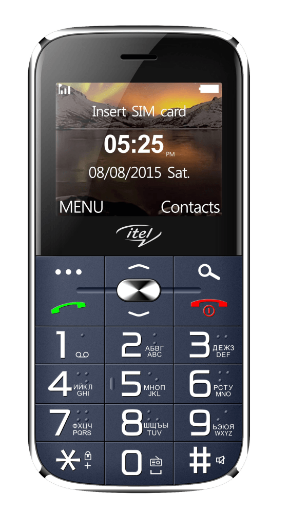 

Мобильный телефон Itel IT2590 Dual Sim Deep Blue
