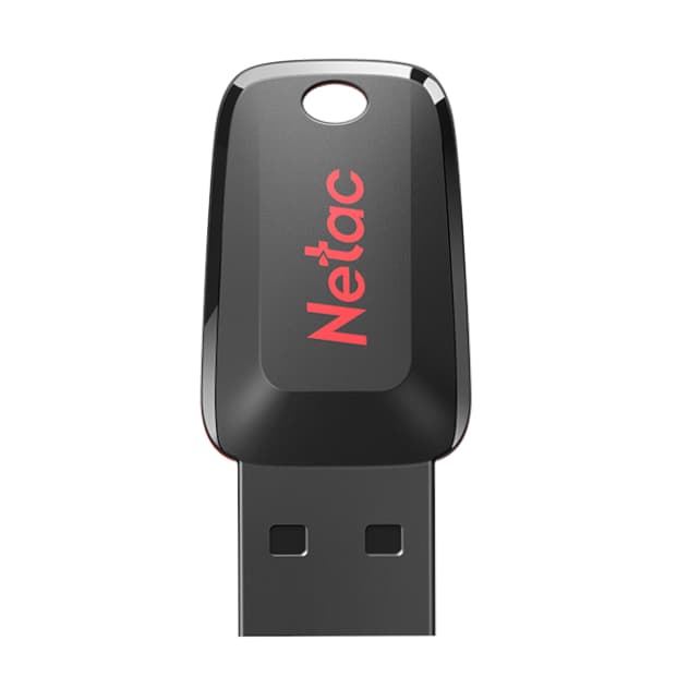Netac Флешка Netac U197 128ГБ USB 2.0 Black (NT03U197N-128G-20BK)