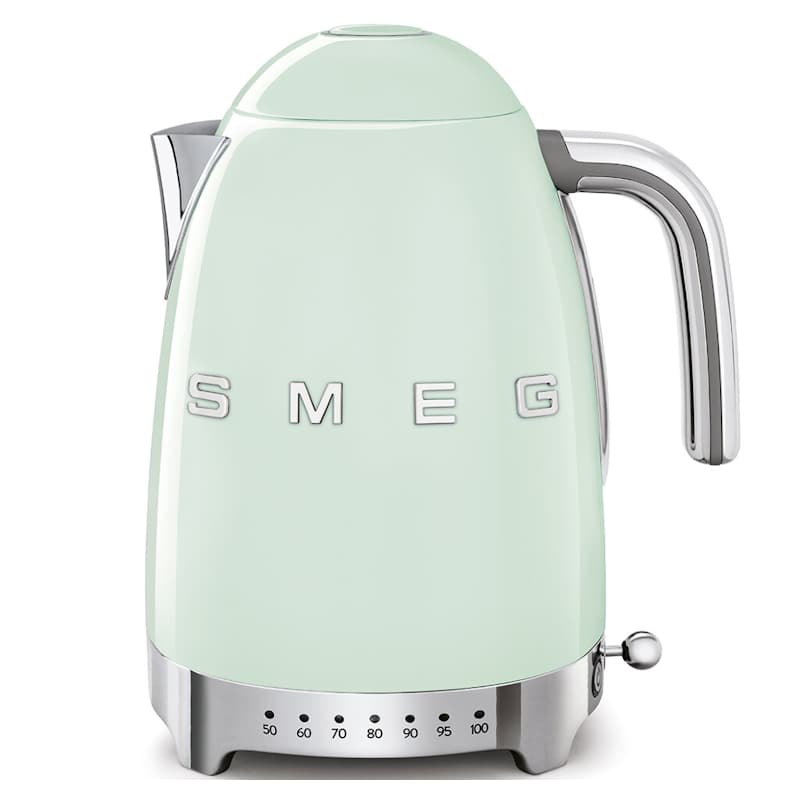 Электрический чайник Smeg KLF04PGEU пастельный зелёный - фото 1