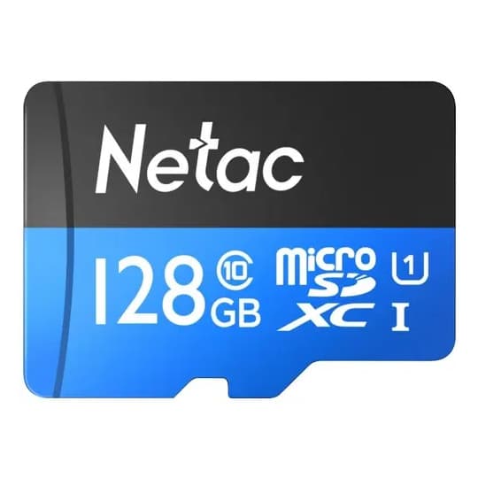Netac Карта памяти microSDXC Netac P500 Standard 128GB (NT02P500STN-128G-S)