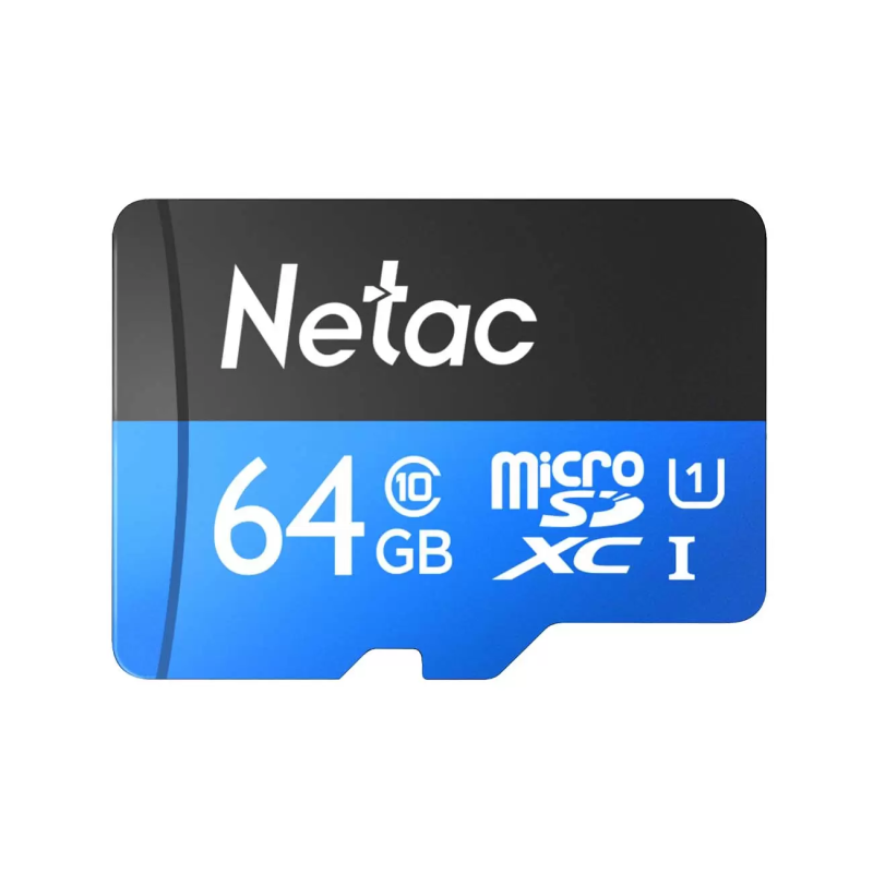 

Карта памяти NeTac MicroSD card P500 Standard 64GB