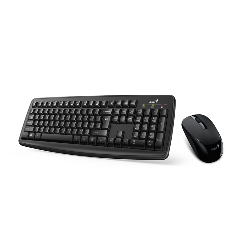 Genius Комплект беспроводная клавиатура + мышь Genius Smart KM-8100, Black