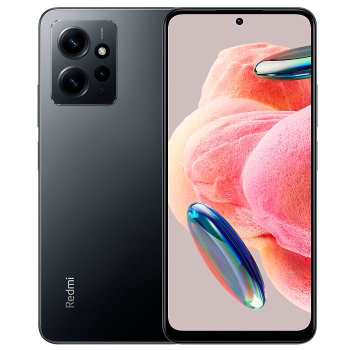 

Смартфон Xiaomi Redmi Note 12 4/128 GB Onyx Gray