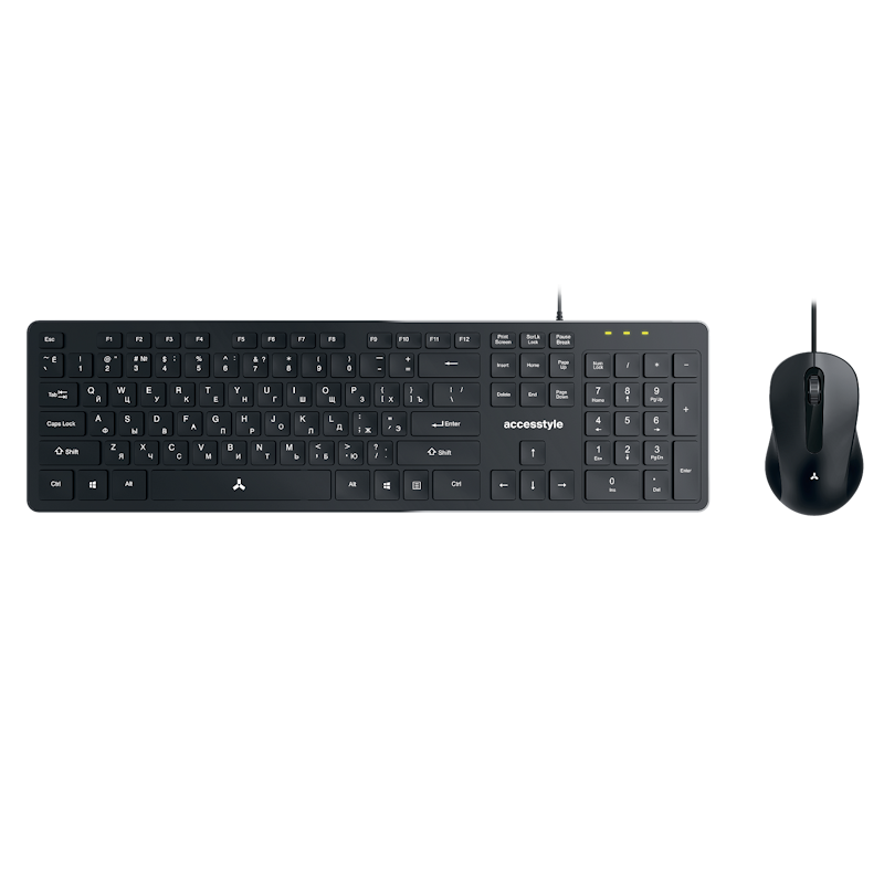 Комплект клавиатура + мышь Accesstyle KM201-OC Dark Gray