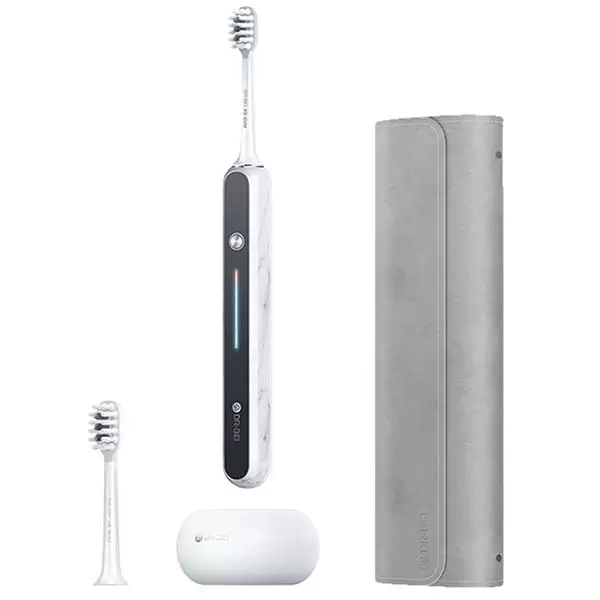 Электрическая зубная щетка DR.BEI Sonic Electric Toothbrush S7, мраморно-белая 5