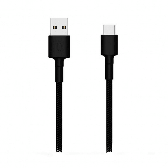 Xiaomi Кабель Mi Braided USB Type-C Cable 100см Black