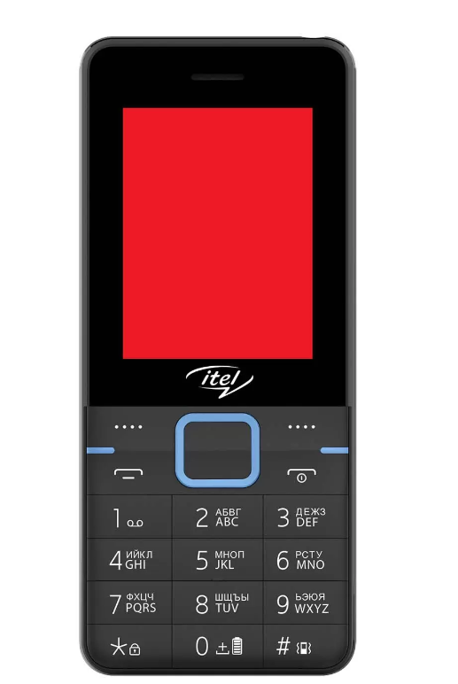 Мобильный телефон Itel IT5615 Elegant Blue купить в Москве по выгодным ...