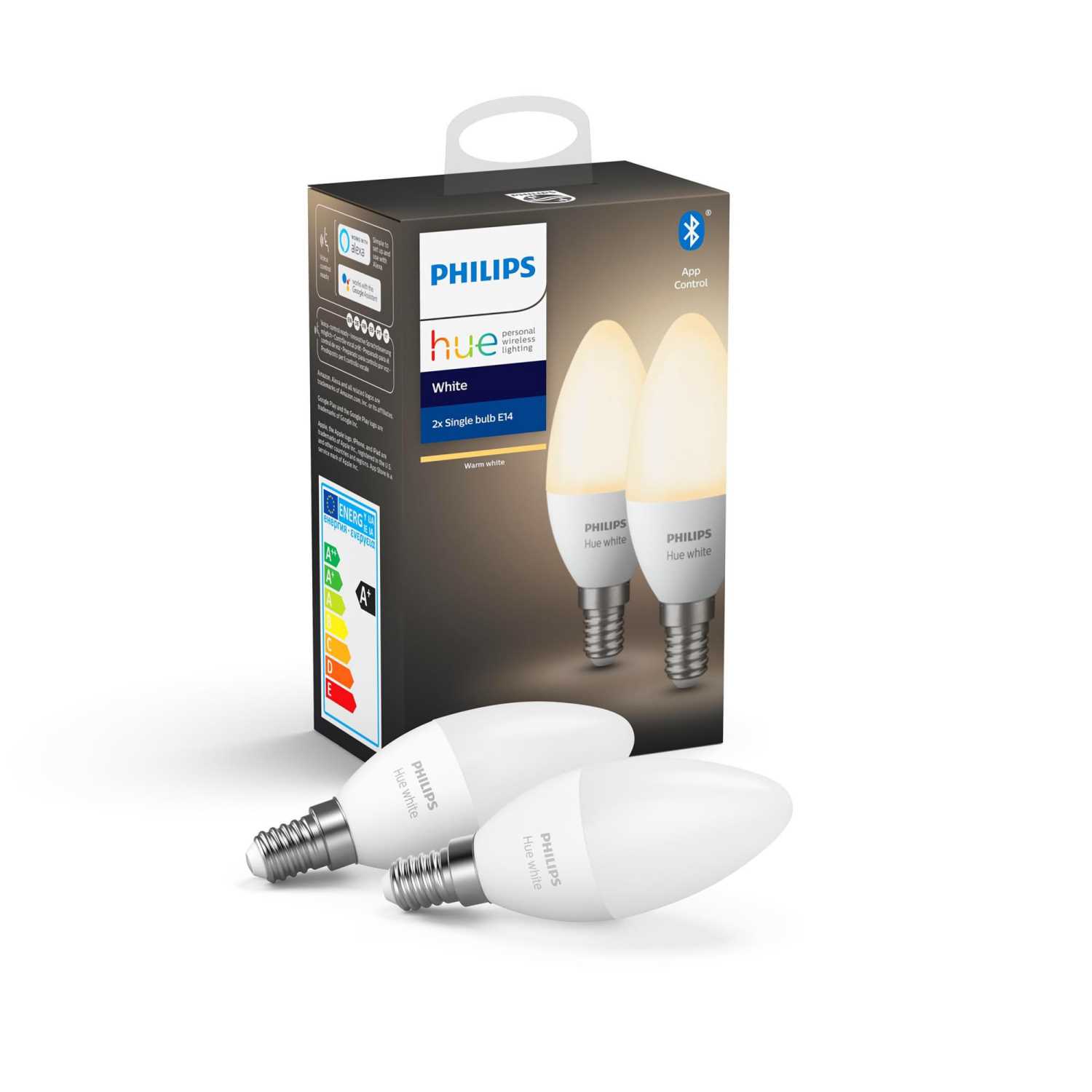 

Комплект из умных лампочек Philips Hue E14, 5.5 Вт