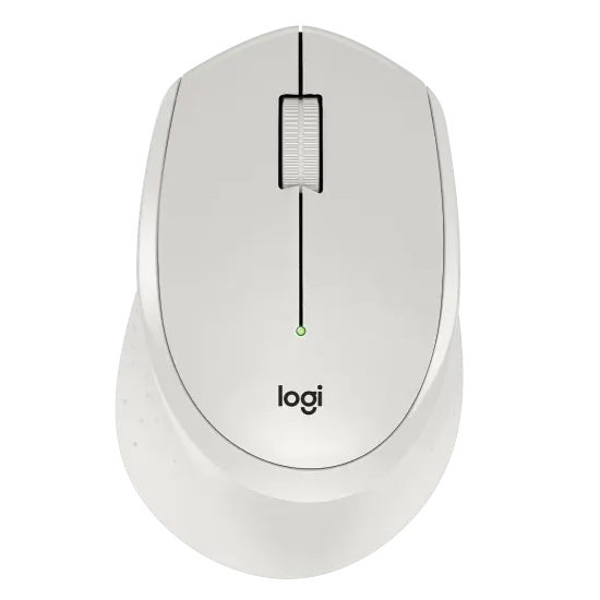 Беспроводная мышь Logitech M330 Silent Plus White