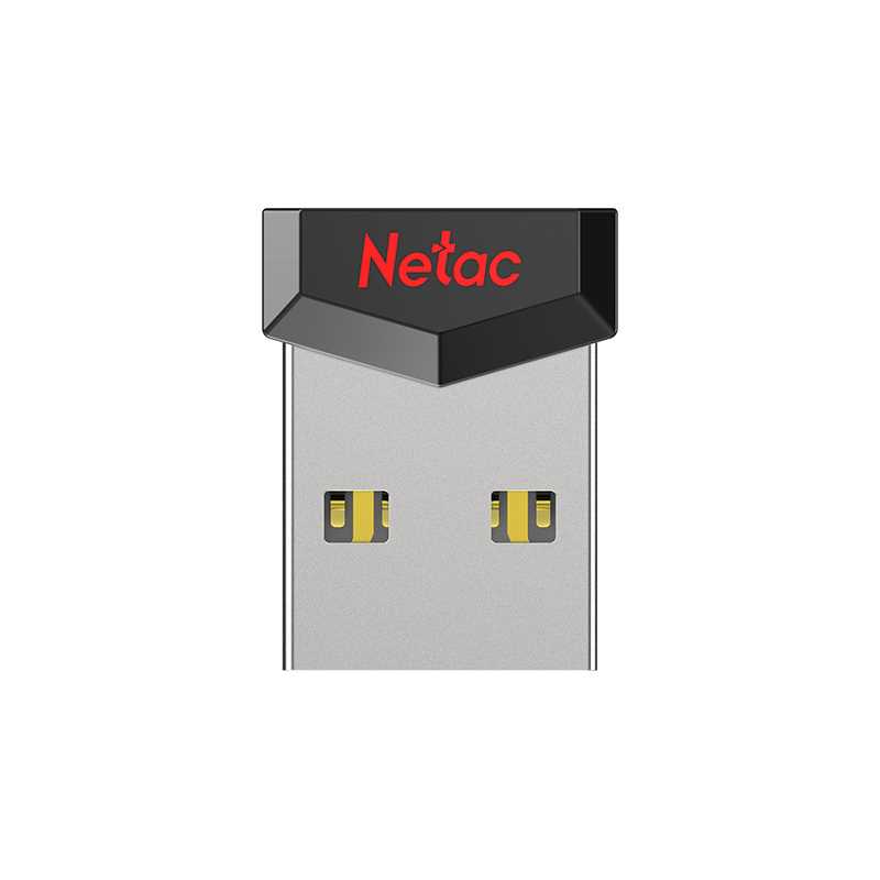 Netac Флешка Netac UM81 32Гб USB 2.0 Black