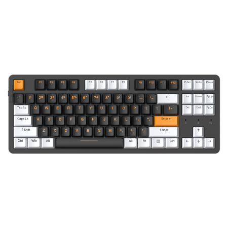 

Проводная механическая клавиатура Dareu A87X Black-White