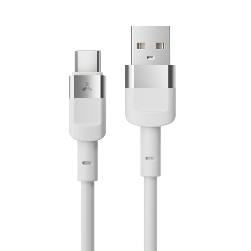 Кабель Accesstyle AC50-T100 USB-Type C 1м White