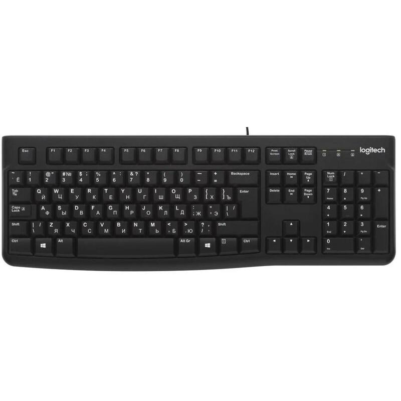 Проводная клавиатура Logitech K120