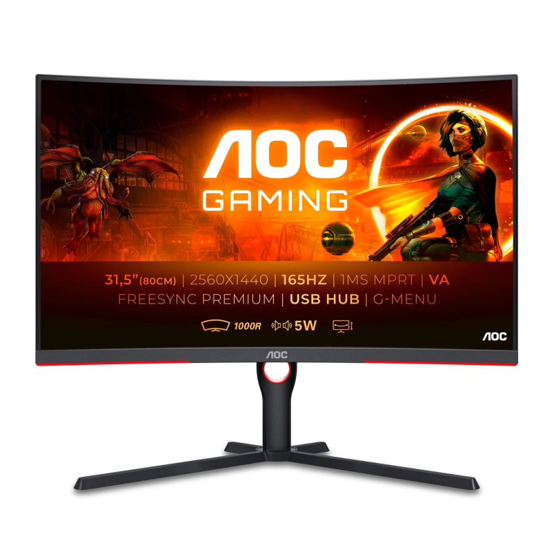 

Монитор LCD AOC CQ32G3SU 31.5'', Чёрный