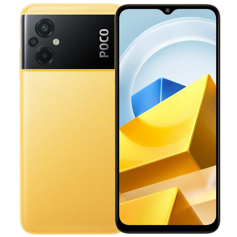 Смартфон POCO M5 6/128 GB Yellow Смартфон POCO M5 6/128 GB Yellow - фото 1