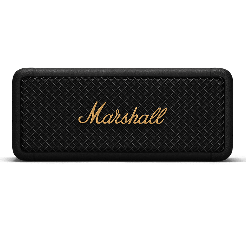 

Портативная колонка MARSHALL Emberton Bluetooth 20 Вт, чёрный/латунь