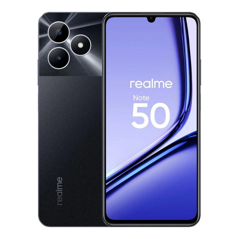 

Смартфон Realme Note 50 4+128 ГБ ЦВЕТ: ПОЛУНОЧНЫЙ ЧЕРНЫЙ (BLACK)